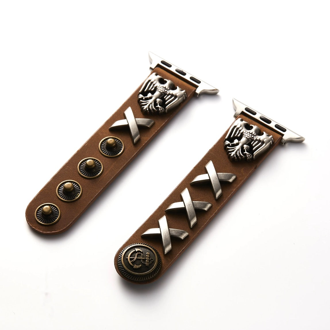 LABR Vintage Punk Leather Apple Watch Band