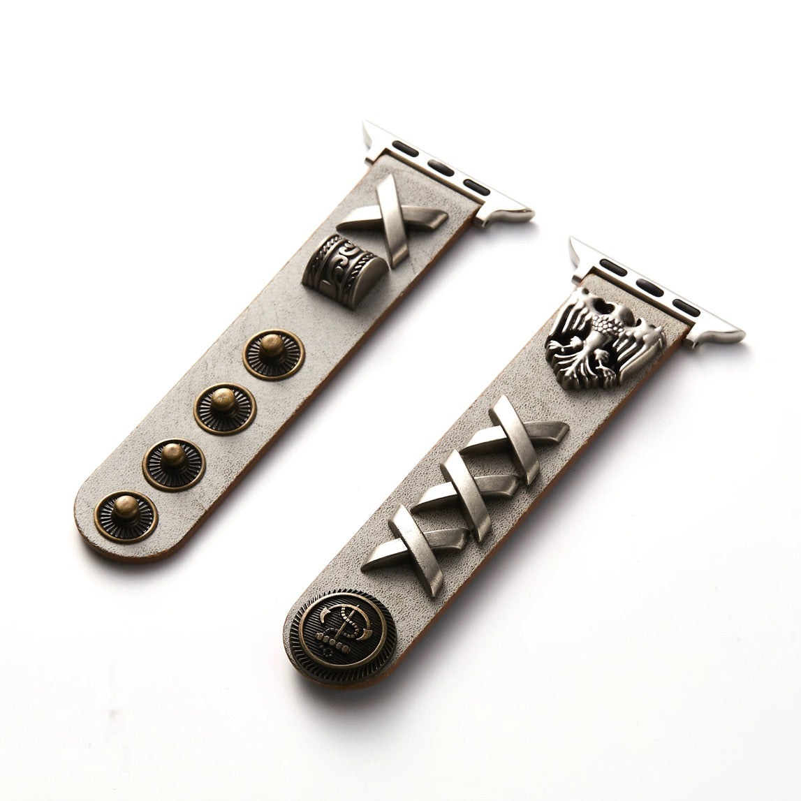 LABR Vintage Punk Leather Apple Watch Band
