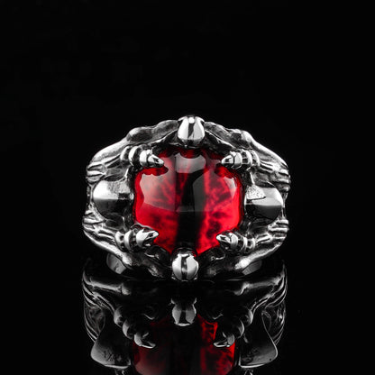 LABR Devil Evil Eye Dragon Eagle Claw Ring