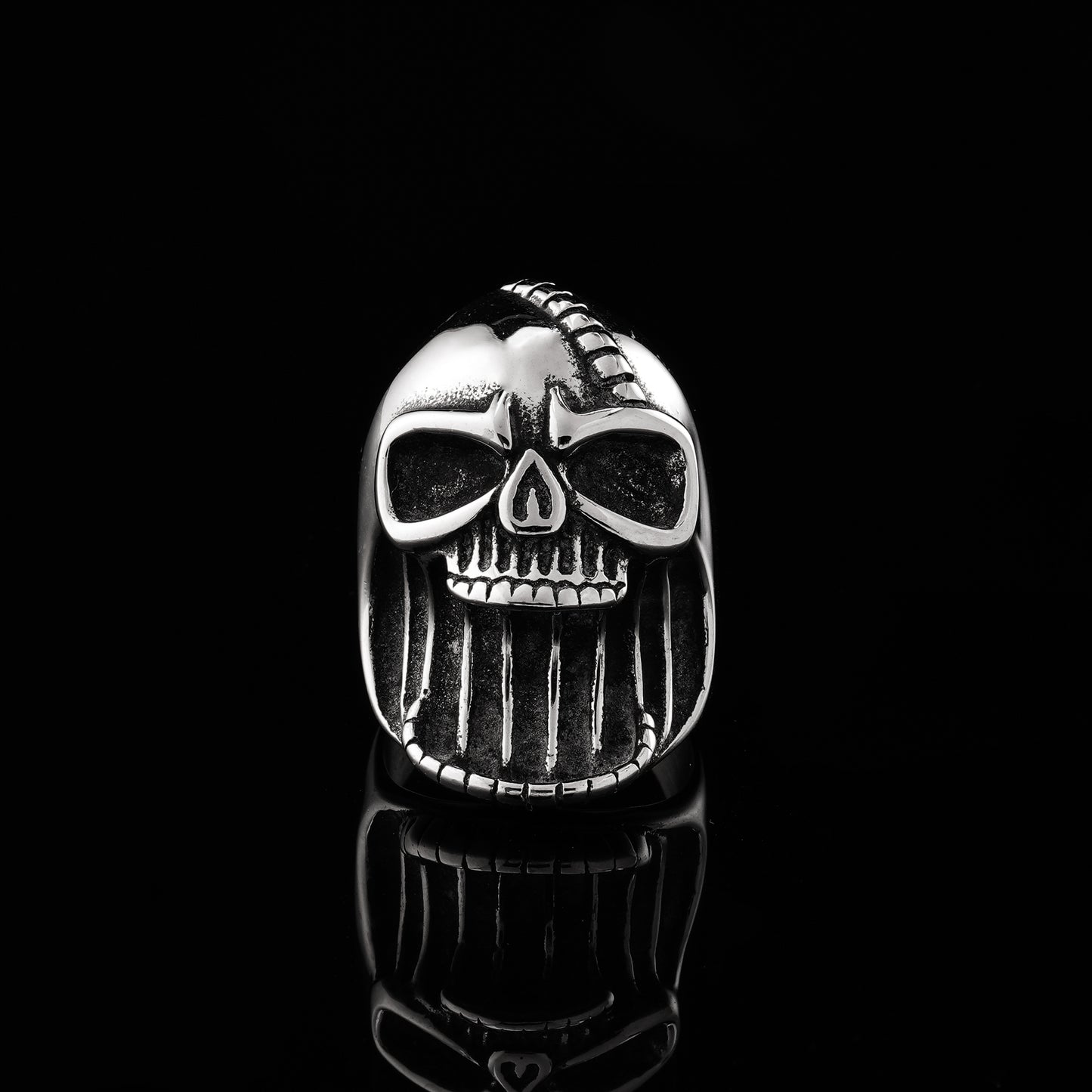 LABR Big Mouth Skull Ring