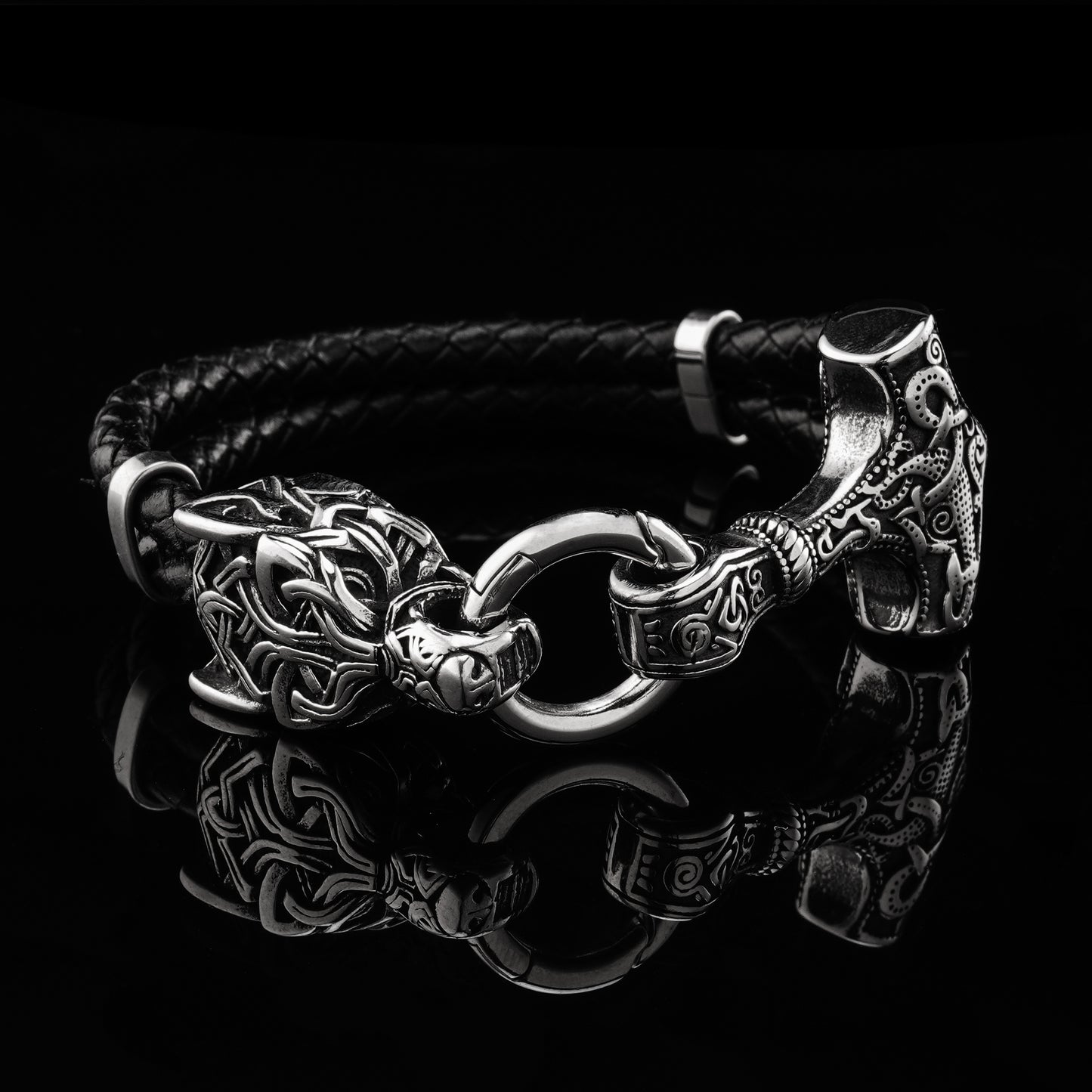 LABR Viking Bracelets Amulet Thor Hammer