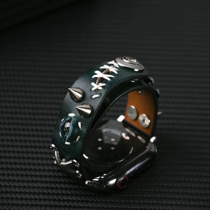 LABR Devil's Eye Leather Apple Watch Band