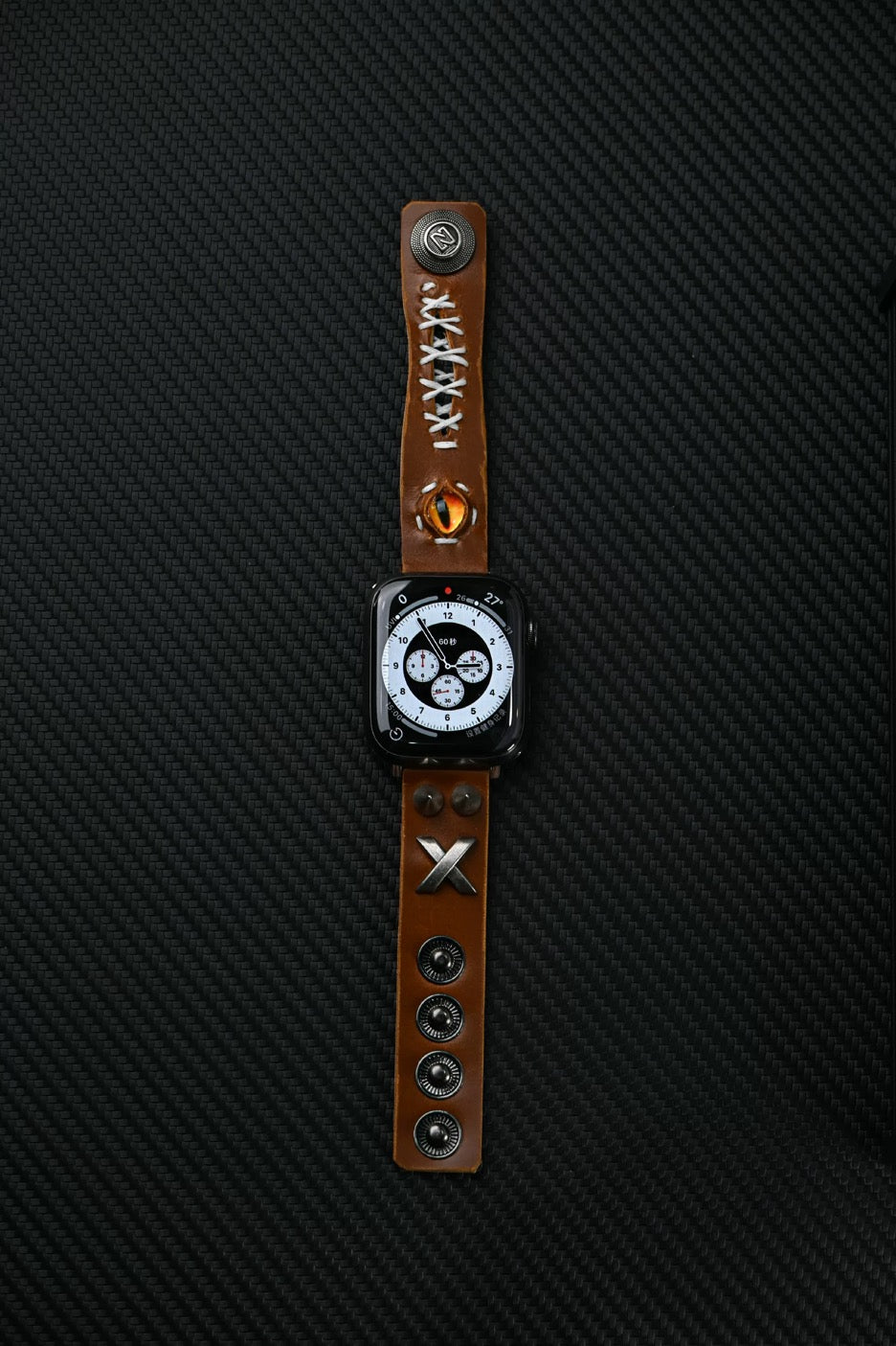 LABR Devil's Eye Leather Apple Watch Band