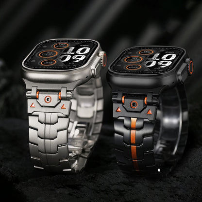 LABR Titanium Steel Modified Apple Watch Band