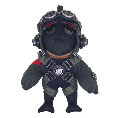 Steampunk Little Clumsy Bird – Plush Charm