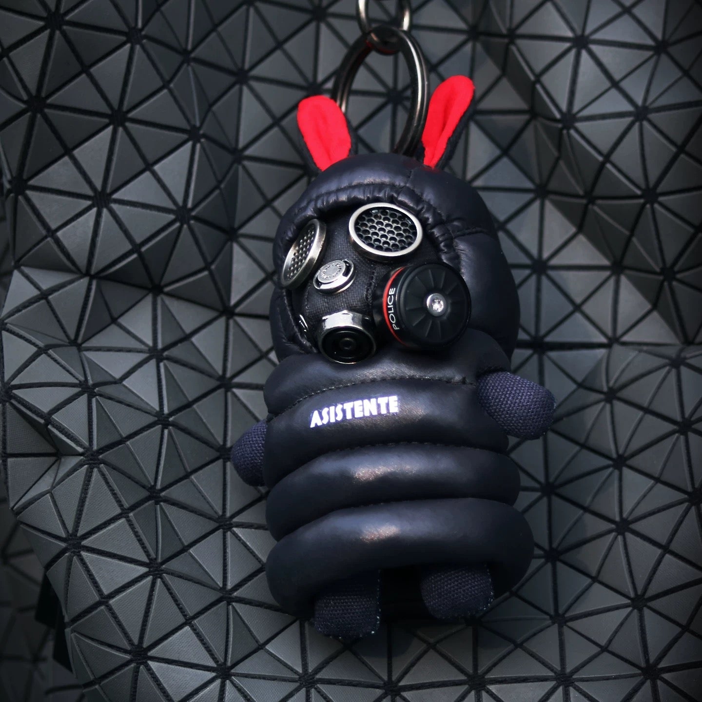 Bomb Suit Bunny with Gas Mask – Plush Charm