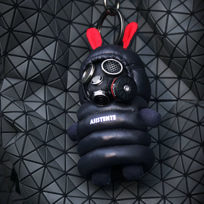 Bomb Suit Bunny with Gas Mask – Plush Charm