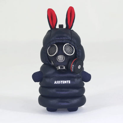 Bomb Suit Bunny with Gas Mask – Plush Charm